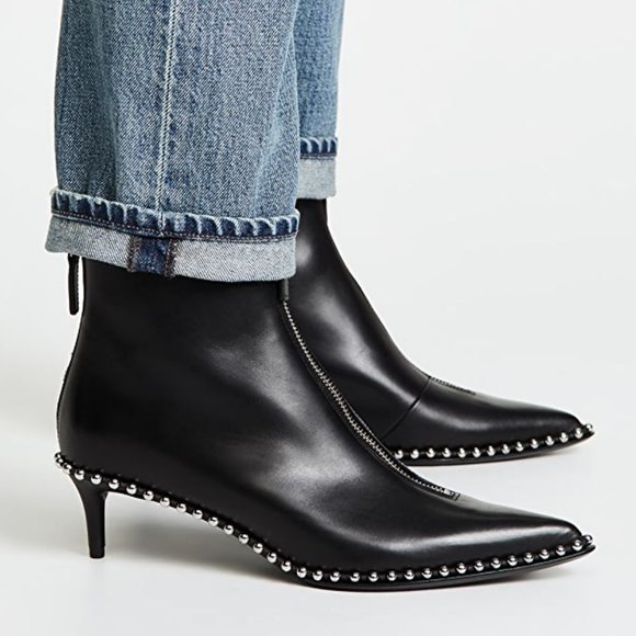 Alexander Wang Shoes - ❌SOLD❌Alexander Wang Eri Low Booties Black Zipper